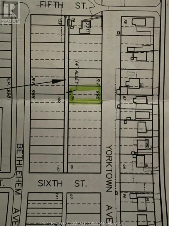 Vacant Land at V/L YORKTOWN AVENUE, Windsor