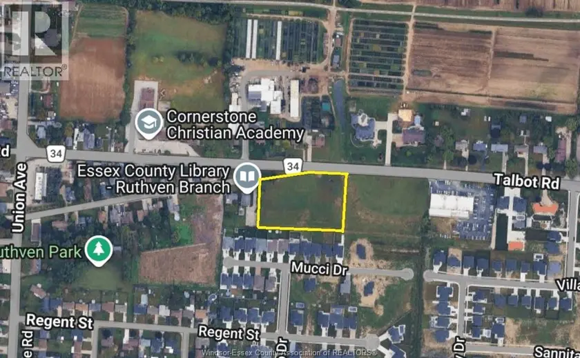 Vacant Land at V/L TALBOT ROAD Unit# WEST PARCEL