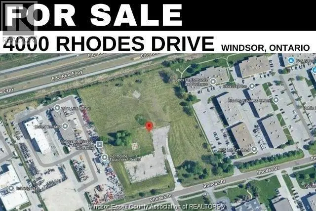 Vacant Land at 4000 RHODES DRIVE Unit# LOT A/B, Windsor