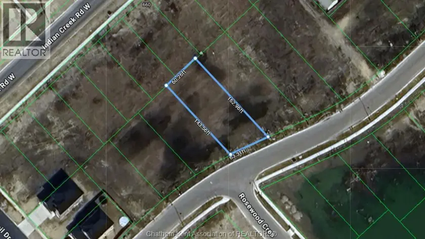 Vacant Land at 23 Rosewood CRESCENT, Chatham