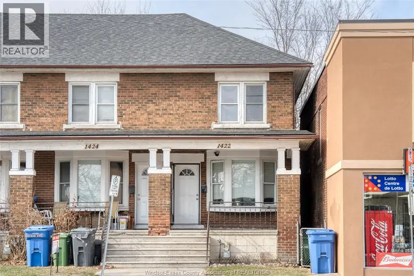 Townhouse at 1422 WYANDOTTE STREET West, Windsor