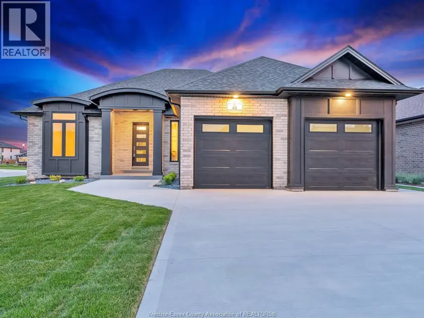 Detached at 61 HILTON COURT, Amherstburg