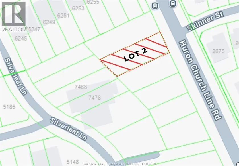 Vacant Land at V/L Huron Church Line ROAD Unit# Lot #2, LaSalle