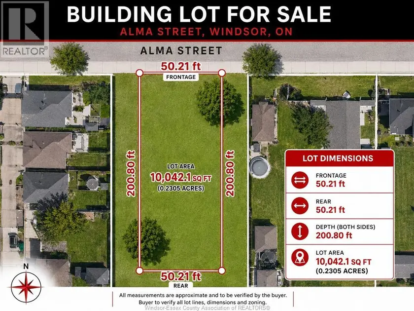 Vacant Land at V/L ALMA, Amherstburg