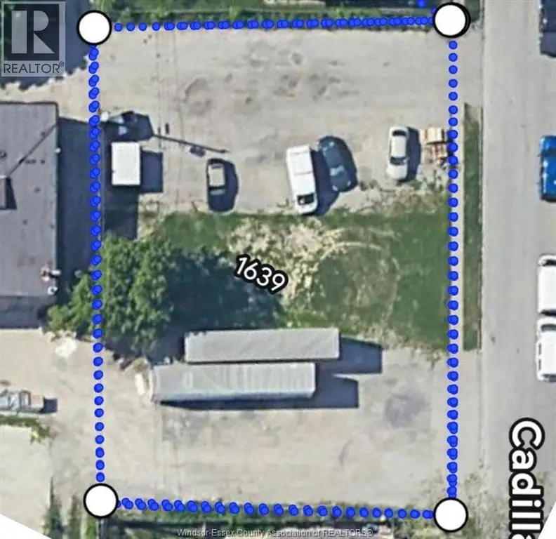 Vacant Land at 1639 Cadillac, Windsor