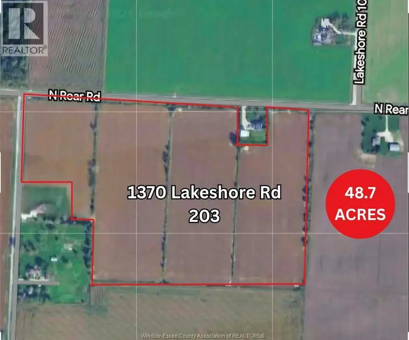 Vacant Land at 1370 LAKESHORE 203 ROAD, Maidstone