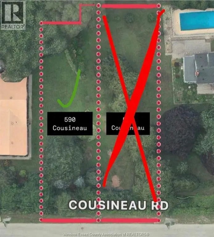 Vacant Land at 590 COUSINEAU ROAD, Windsor