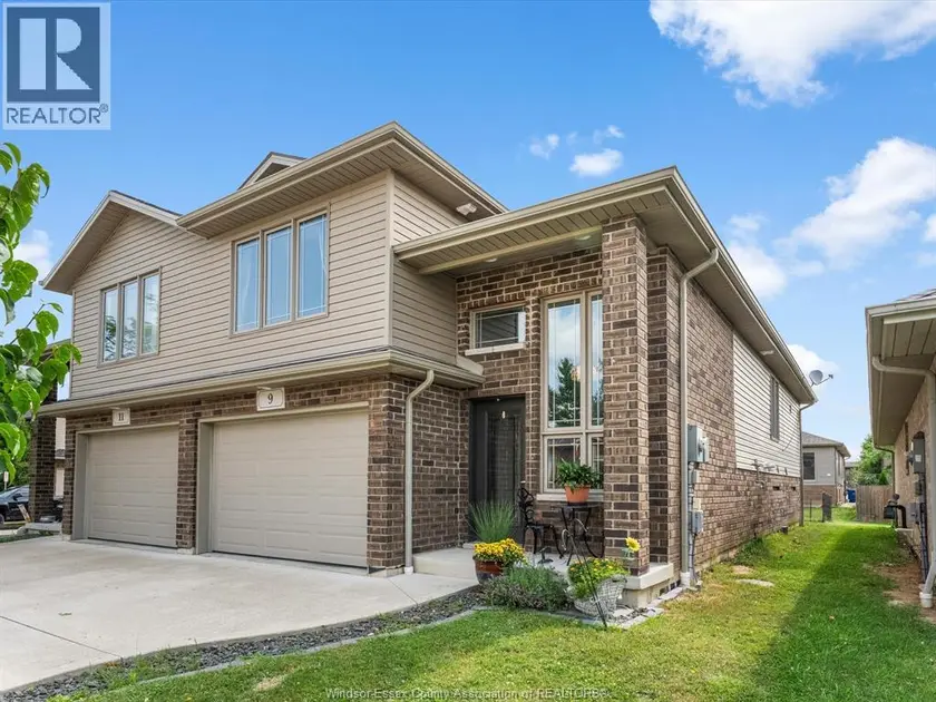 Semi-Detached/Link at 9 SHAW DRIVE, Amherstburg