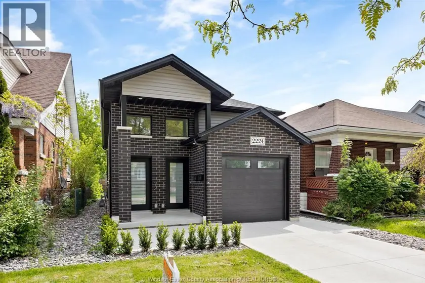 Detached at 2224 Fraser Unit# #2 Lower, Windsor