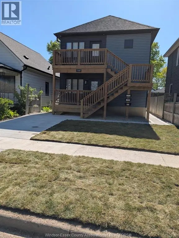 Detached at 1147 HICKORY Unit# UPPER, Windsor