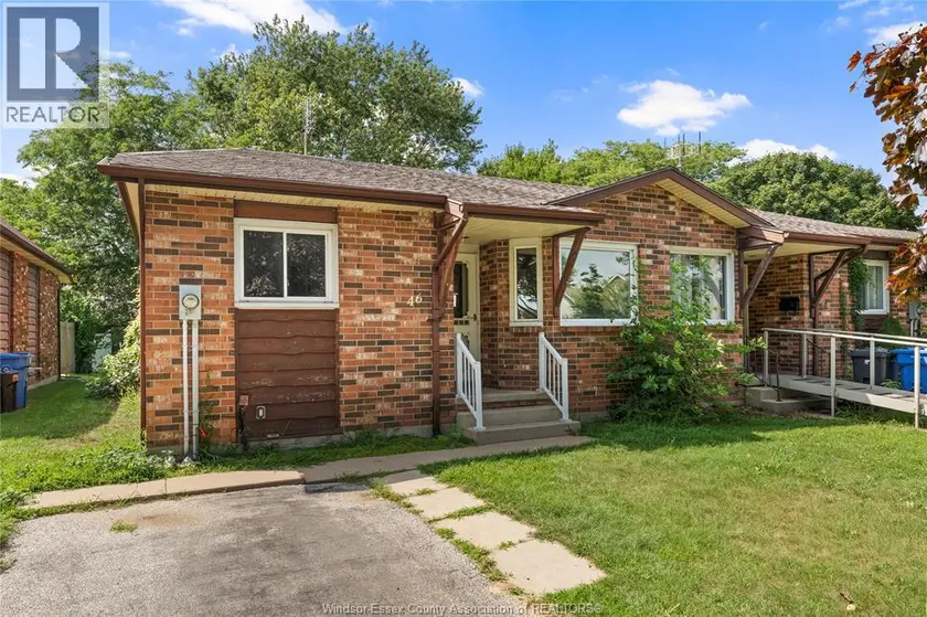 Townhouse at 46 Remark DRIVE, Kingsville