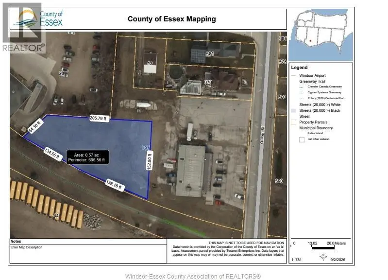 Vacant Land at 357 QUEEN STREET Unit# V/L, Harrow