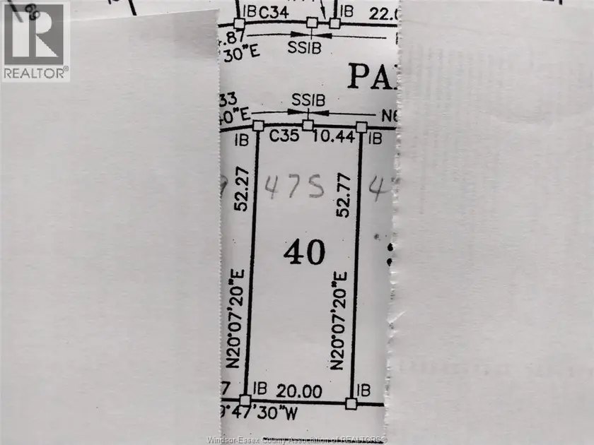 Vacant Land at V/L PALLIES Unit# LOT 40, LaSalle