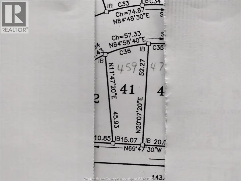 Vacant Land at V/L PALLIES Unit# LOT 41, LaSalle