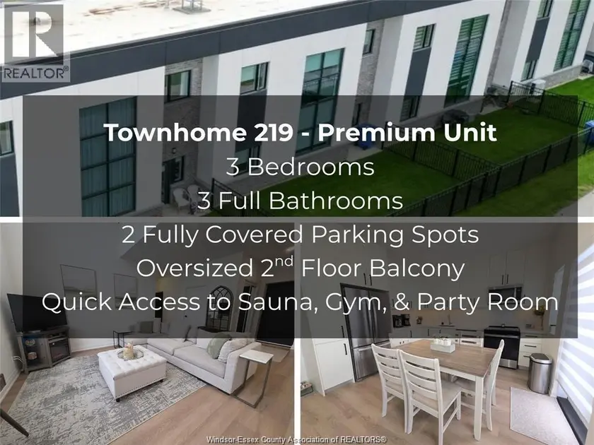 Townhouse at 4300 Laurier PARKWAY Unit# 219, LaSalle
