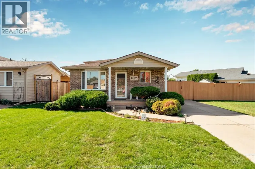 Detached at 1589 BLAIRWOOD CRESCENT Unit# HOUSE, Windsor