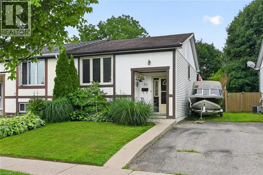 Semi-Detached/Link at 57 WESTCHESTER Way, Brantford