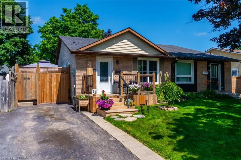 Semi-Detached/Link at 12 PONYTRAIL Drive, Brantford