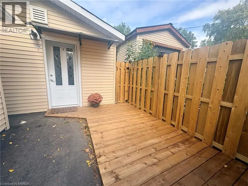 Detached at 130 EAGLE Avenue Unit# 2 at Rear, Brantford