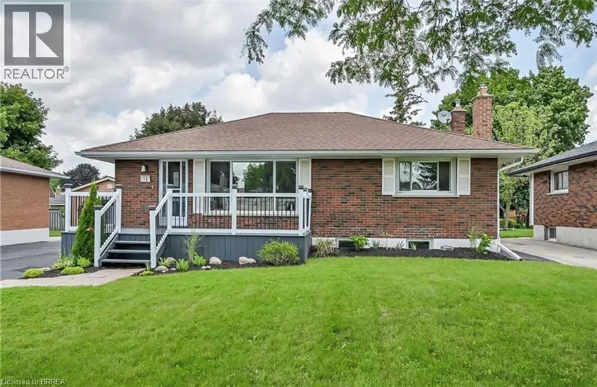 Detached at 14 PEMBROKE Avenue Unit# Upper, Brantford