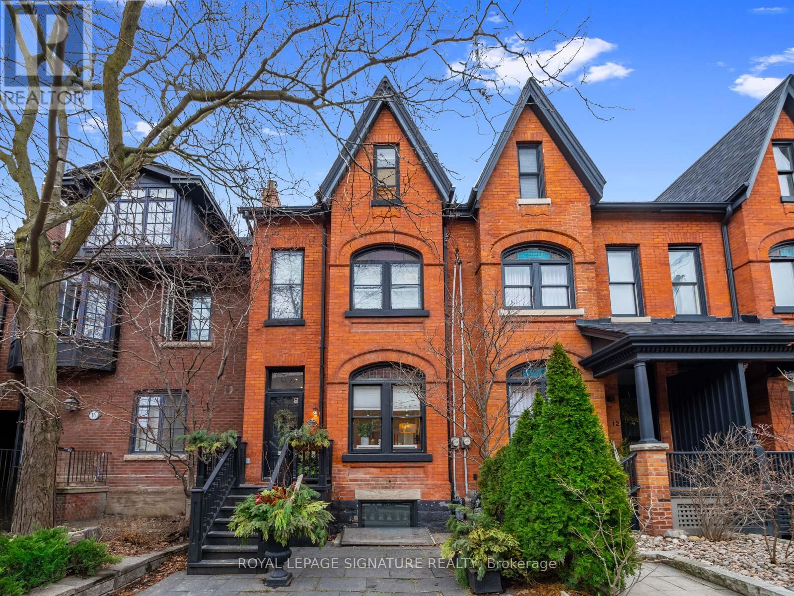 Townhouse at 14 TRANBY AVENUE, Toronto (Annex)