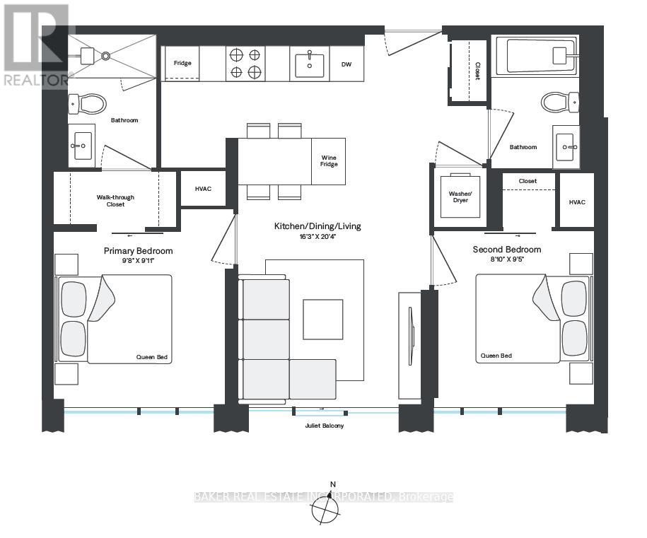 Apartment at 317 - 65 TRINITY STREET, Toronto (Waterfront Communities)