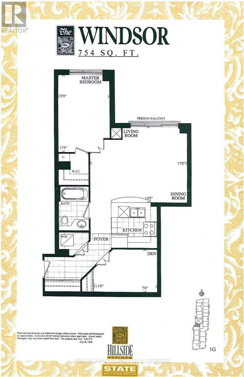 Apartment at 223 - 38 WILLIAM CARSON CRESCENT, Toronto