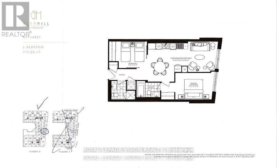 Apartment at 216 - 505 GLENCAIRN AVENUE, Toronto (Englemount-Lawrence)