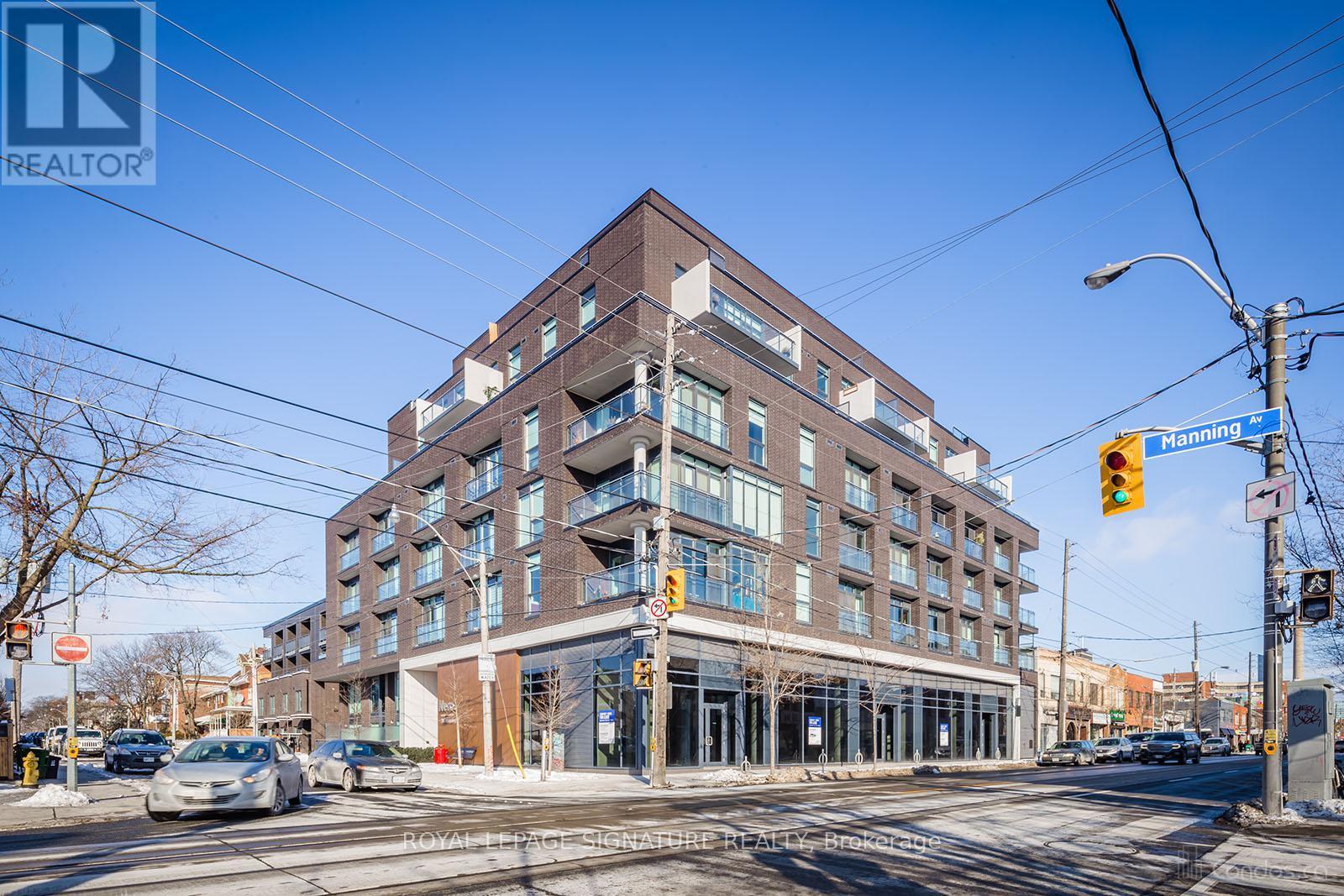 Apartment at 415 - 205 MANNING AVENUE, Toronto (Trinity-Bellwoods)