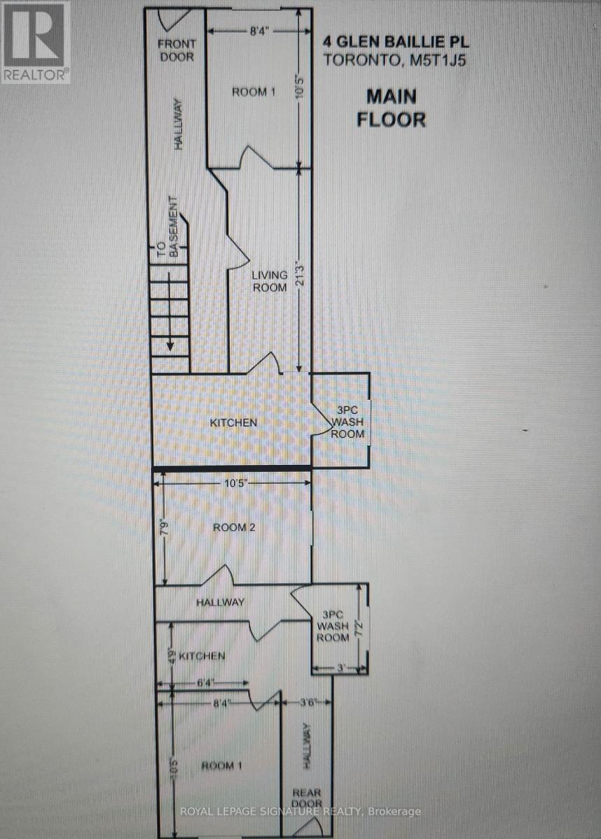 Townhouse at 2 GLEN BAILLIE PLACE N, Toronto (Kensington-Chinatown)