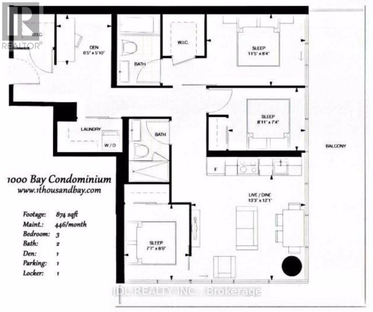 Apartment at 1108 - 57 ST JOSEPH STREET, Toronto