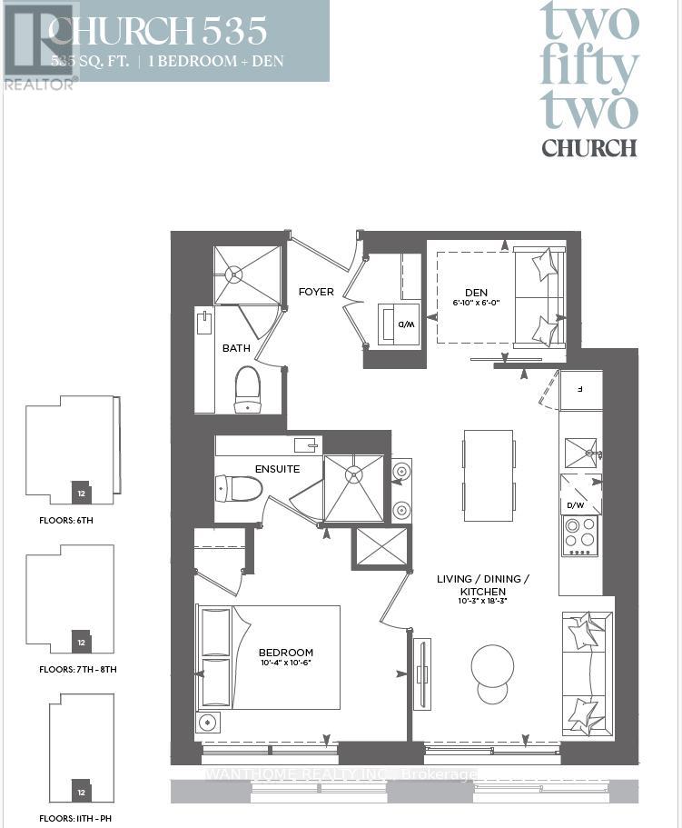 Apartment at 2112 - 252 CHURCH STREET, Toronto (Church-Yonge Corridor)