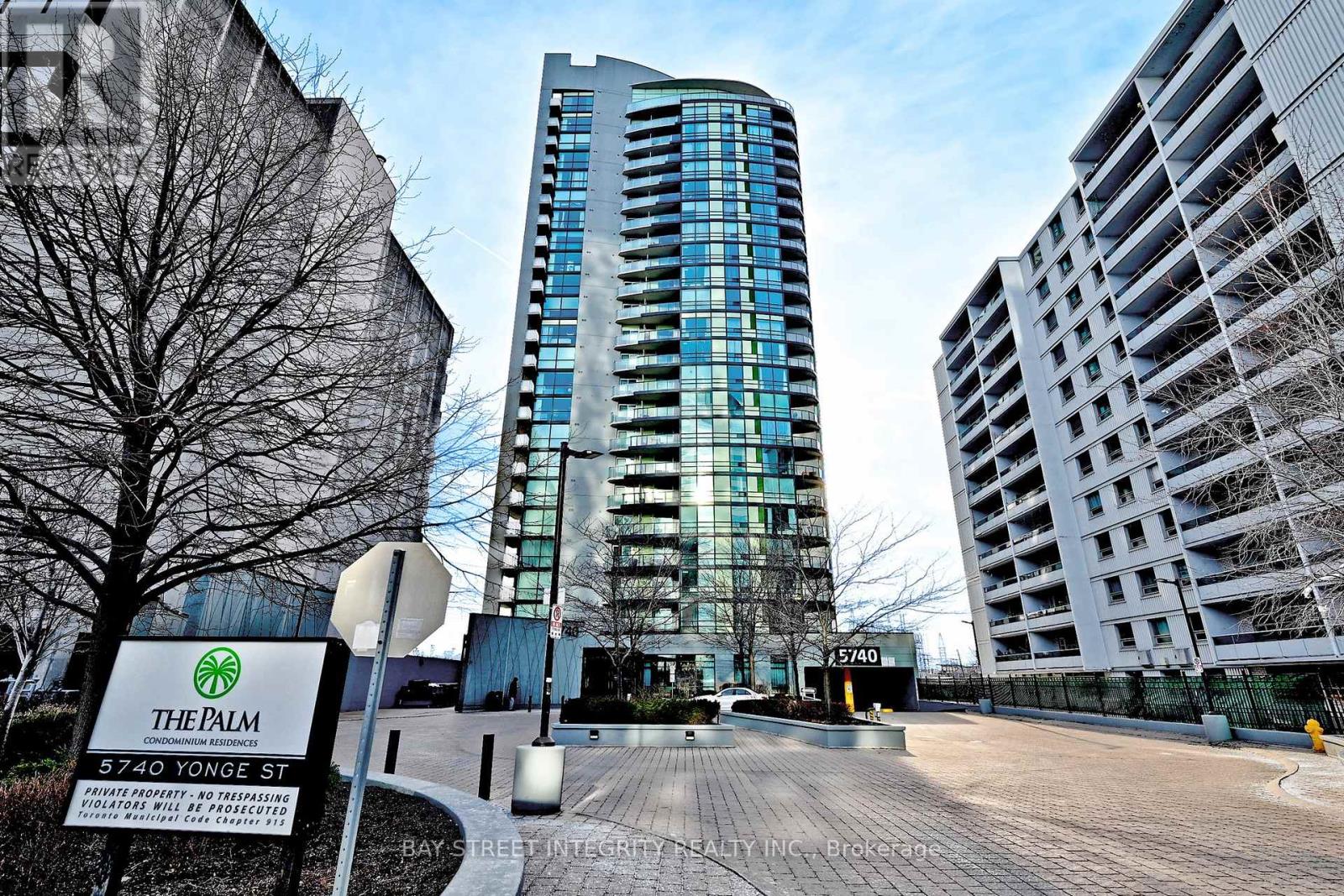Apartment at 1701 - 5740 YONGE STREET, Toronto (Newtonbrook West)