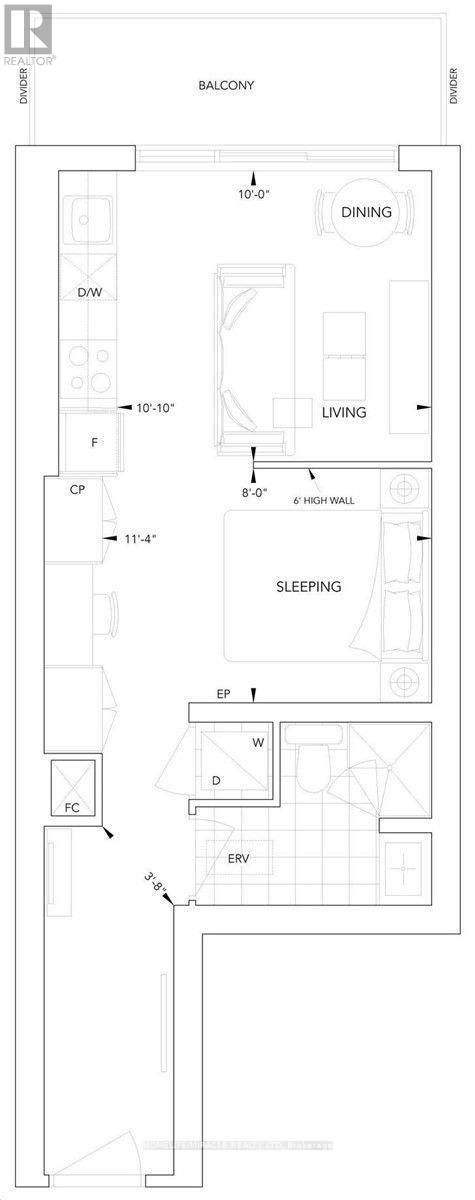 Apartment at 1406 - 101 ERSKINE AVENUE, Toronto (Mount Pleasant West)
