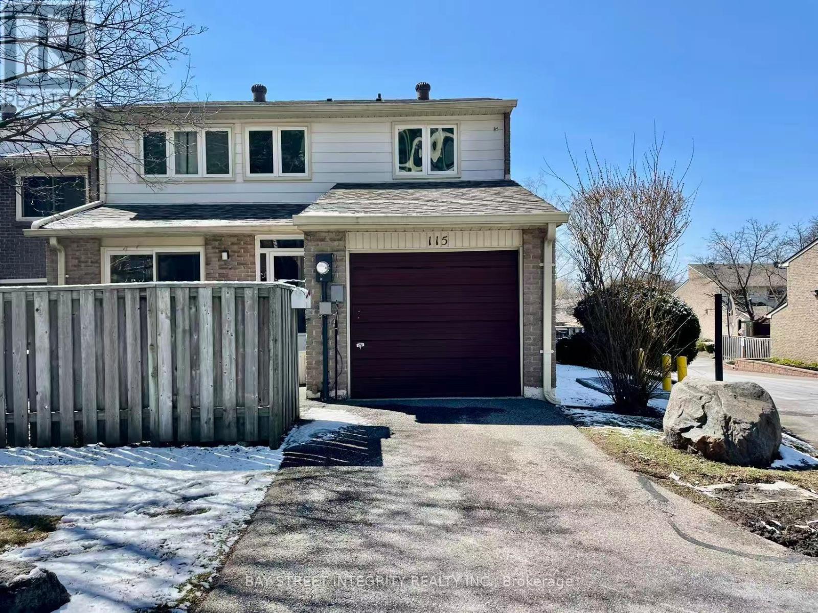 Townhouse at 115 ROCK FERN WAY, Toronto (Don Valley Village)
