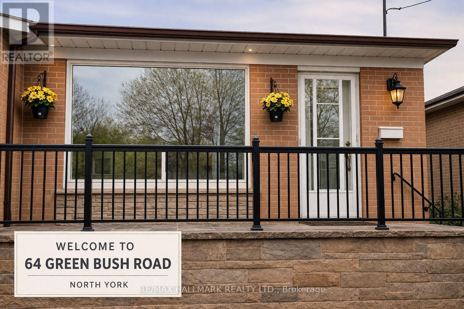 Semi-Detached/Link at 64 GREEN BUSH ROAD, Toronto (Newtonbrook West)
