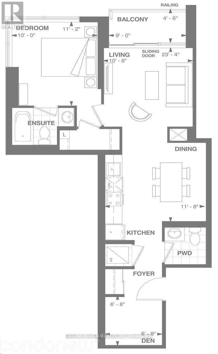 Apartment at 820 - 460 ADELAIDE STREET E, Toronto (Moss Park)