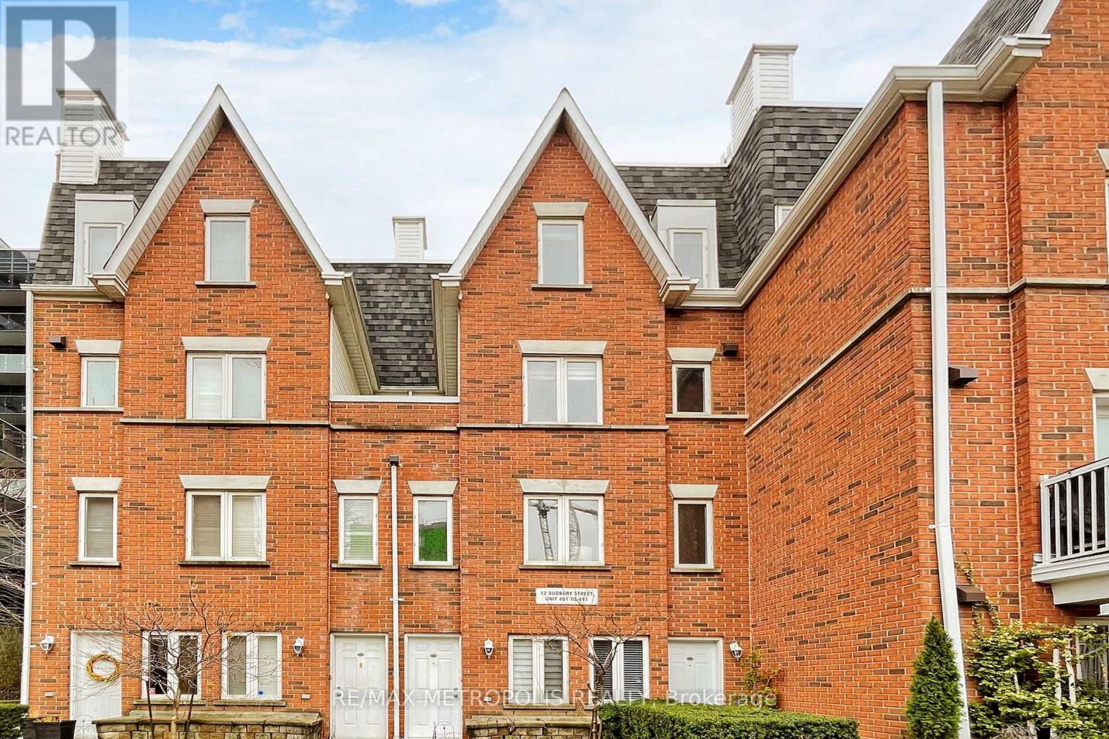 Townhouse at 404 - 12 SUDBURY STREET, Toronto (Niagara)