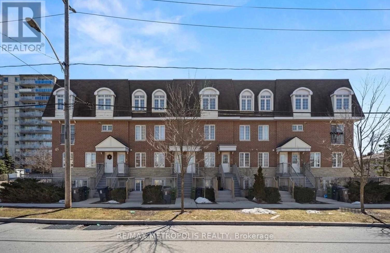 Townhouse at 12 - 45 CEDARCROFT BOULEVARD, Toronto (Westminster-Branson)
