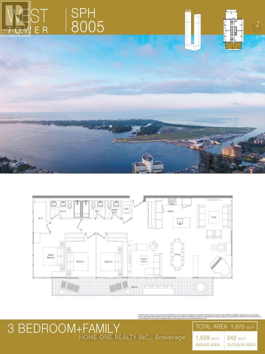 Apartment at 8005 - 3 CONCORD CITY PLACE WAY, Toronto (Waterfront Communities)
