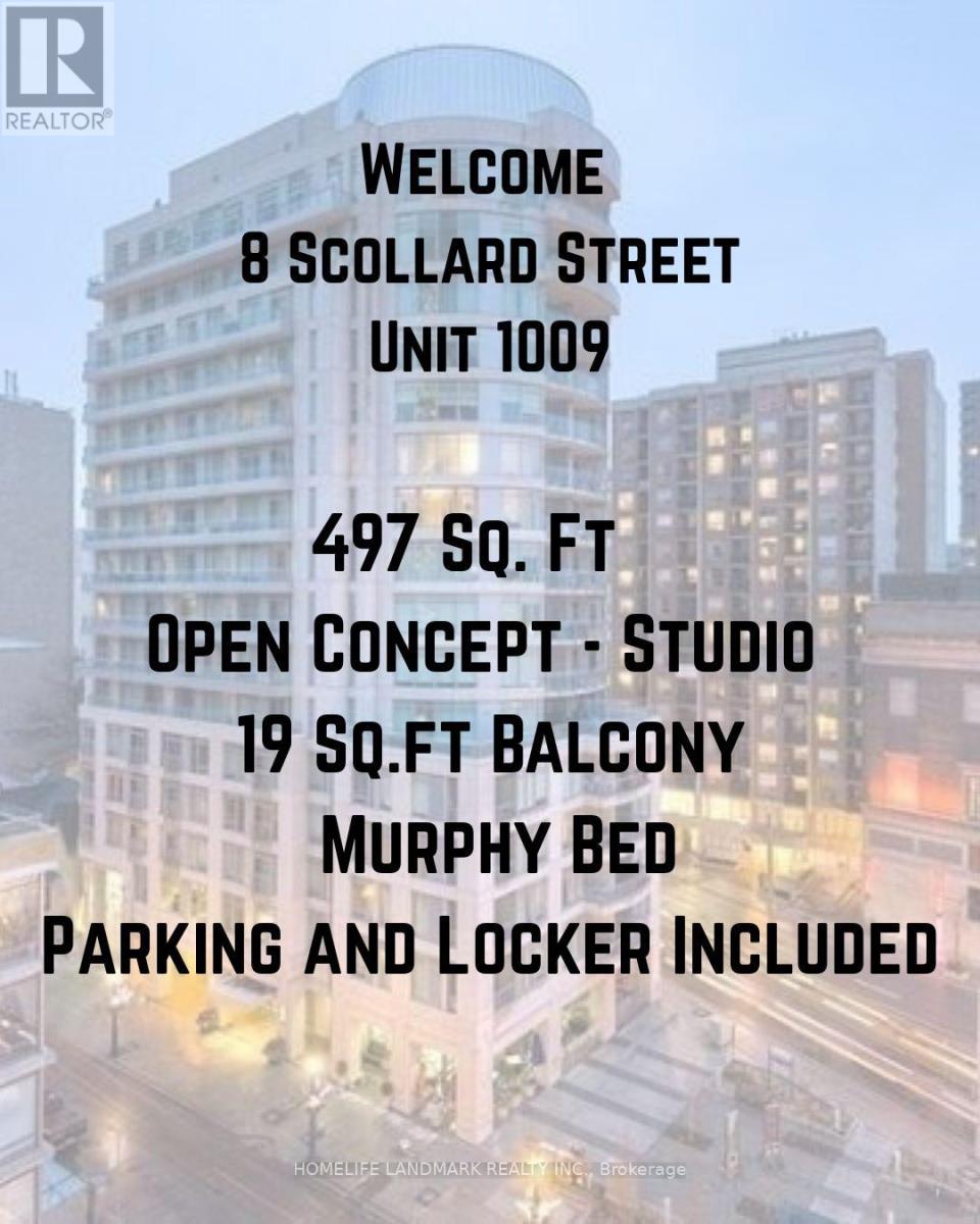 Apartment at 1009 - 8 SCOLLARD STREET, Toronto (Annex)