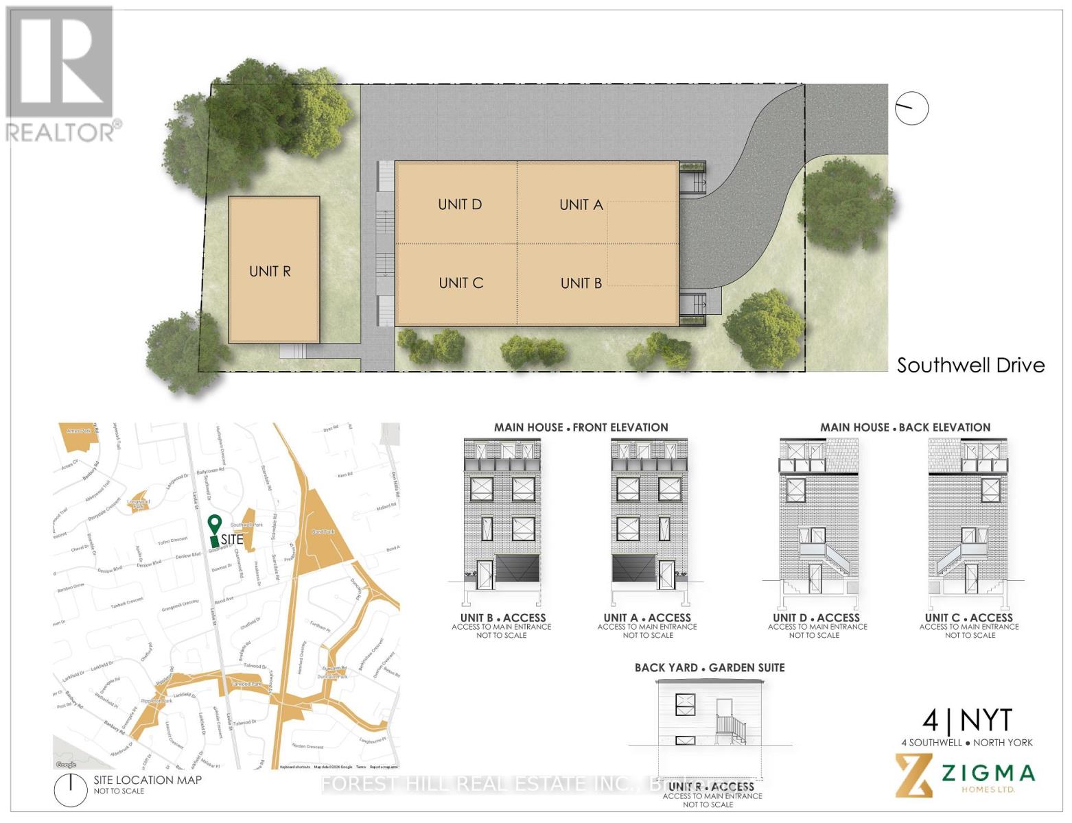 Townhouse at D - 4 SOUTHWELL DRIVE, Toronto (Banbury-Don Mills)