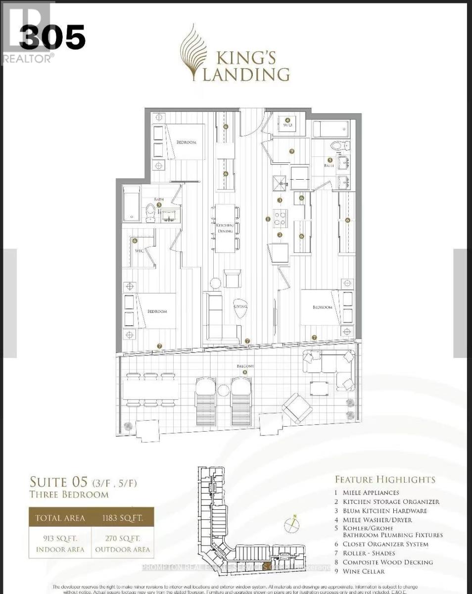 Apartment at 305 - 68 ESTHER SHINER BOULEVARD, Toronto (Bayview Village)