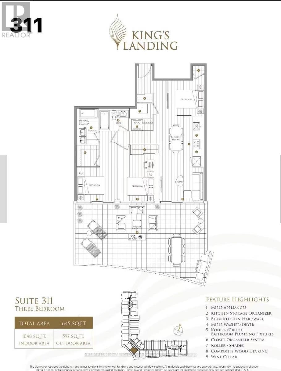 Apartment at 311 - 18 ESTHER SHINER BOULEVARD, Toronto (Bayview Village)