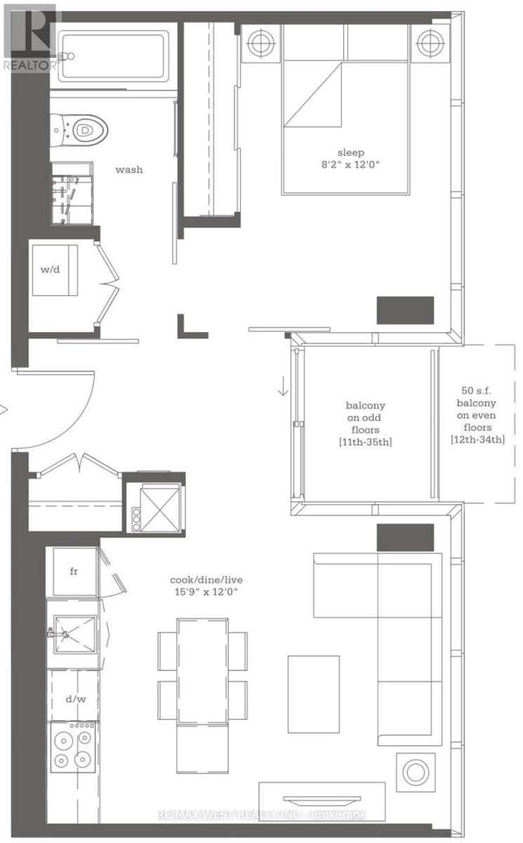 Apartment at 3203 - 16 BONNYCASTLE STREET, Toronto