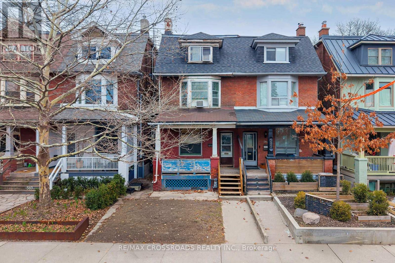 Semi-Detached/Link at 587 PALMERSTON AVENUE, Toronto (Annex)