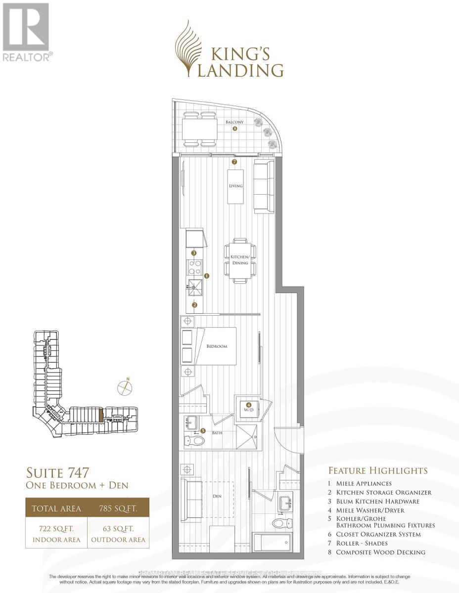 Apartment at 747 - 68 ESTHER SHINER BOULEVARD, Toronto (Bayview Village)