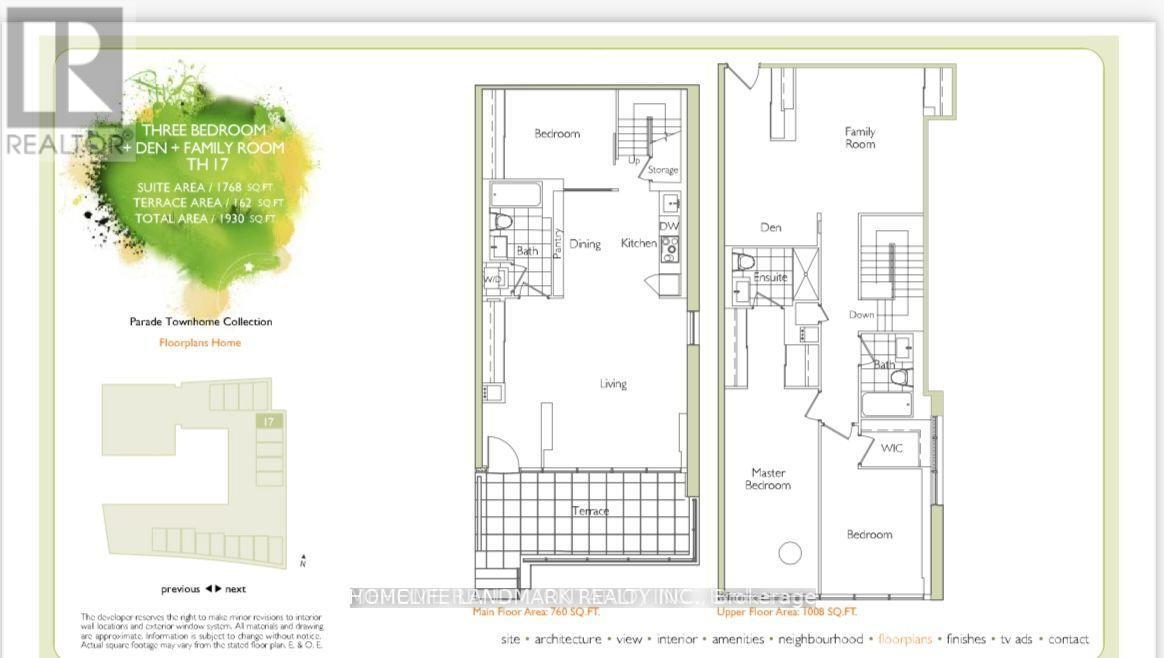 Townhouse at G17 - 26 CAPREOL COURT, Toronto