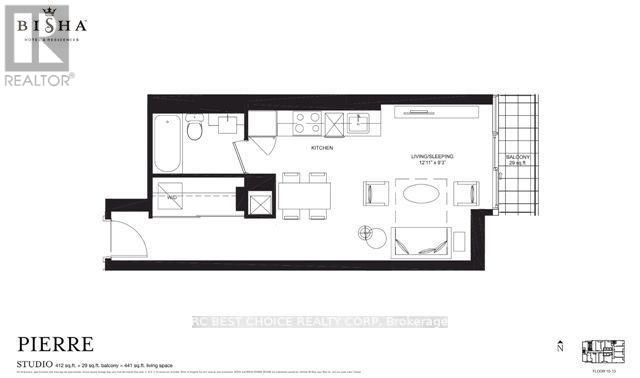 Apartment at 1313 - 88 BLUE JAYS WAY, Toronto (Waterfront Communities)