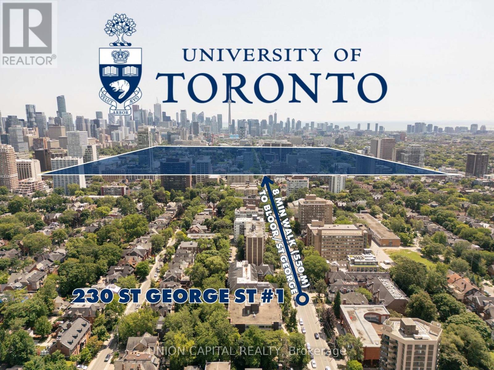 Apartment at 1 - 230 ST. GEORGE STREET, Toronto (Annex)
